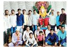 नवश्या गणपती मित्रमंडळातर्फे नऊ फुटांच्या मूर्तीची प्रतिष्ठापना