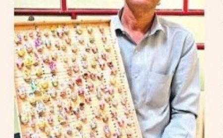 संजय क्षत्रिय यांचा छंद; ३० वर्षांत साकारल्या ५० हजार मूर्ती  गणेशाच्या १०० हून अधिक रूपांचा संग्रह; ५१ हजार मूर्तींचा संकल्प