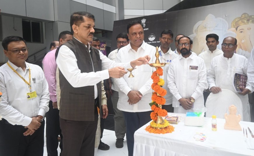 पर्यावरणपूरक गणेशोत्सवाचा संदेश देण्यासाठी ‘इको-फ्रेंडली गणेश मूर्ती रंगरंगोटी महोत्सवा’तून पर्यावरण संवर्धनाचा जागर