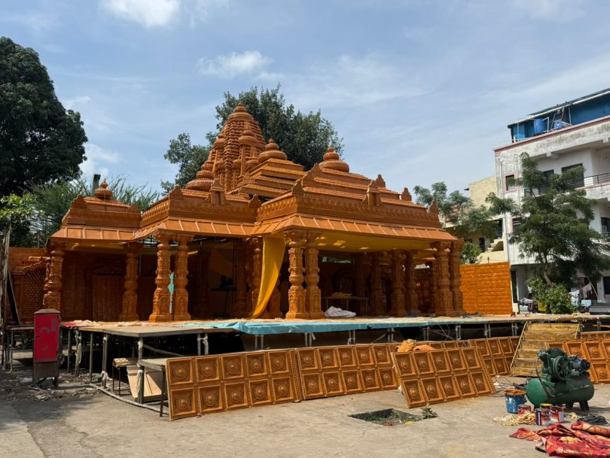 जुने सिडकोत साकारणार अयोध्येतील श्रीराम मंदिराची भव्य प्रतिकृती